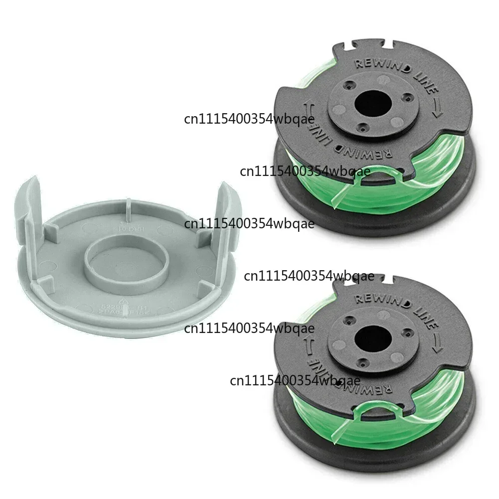 Replacement Grass Trimmer Spool Cover Cap Set 3Pcs Fit Karcher 2.444-015.0, LTR 36 Battery Strimmer Spools