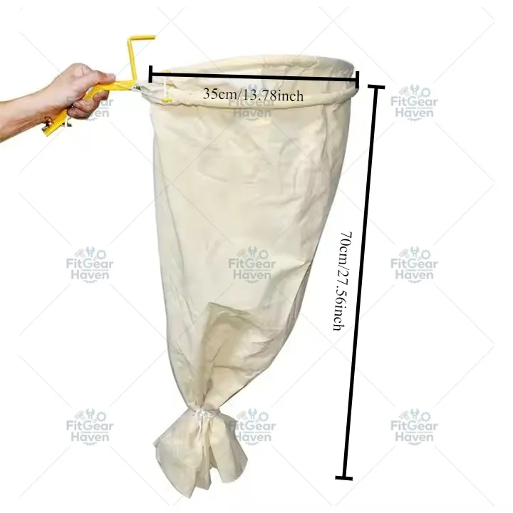 Bee Swarming Catcher Bag Beekeeping Honeycomb Bag Storage Beekeeper Tools No Poles