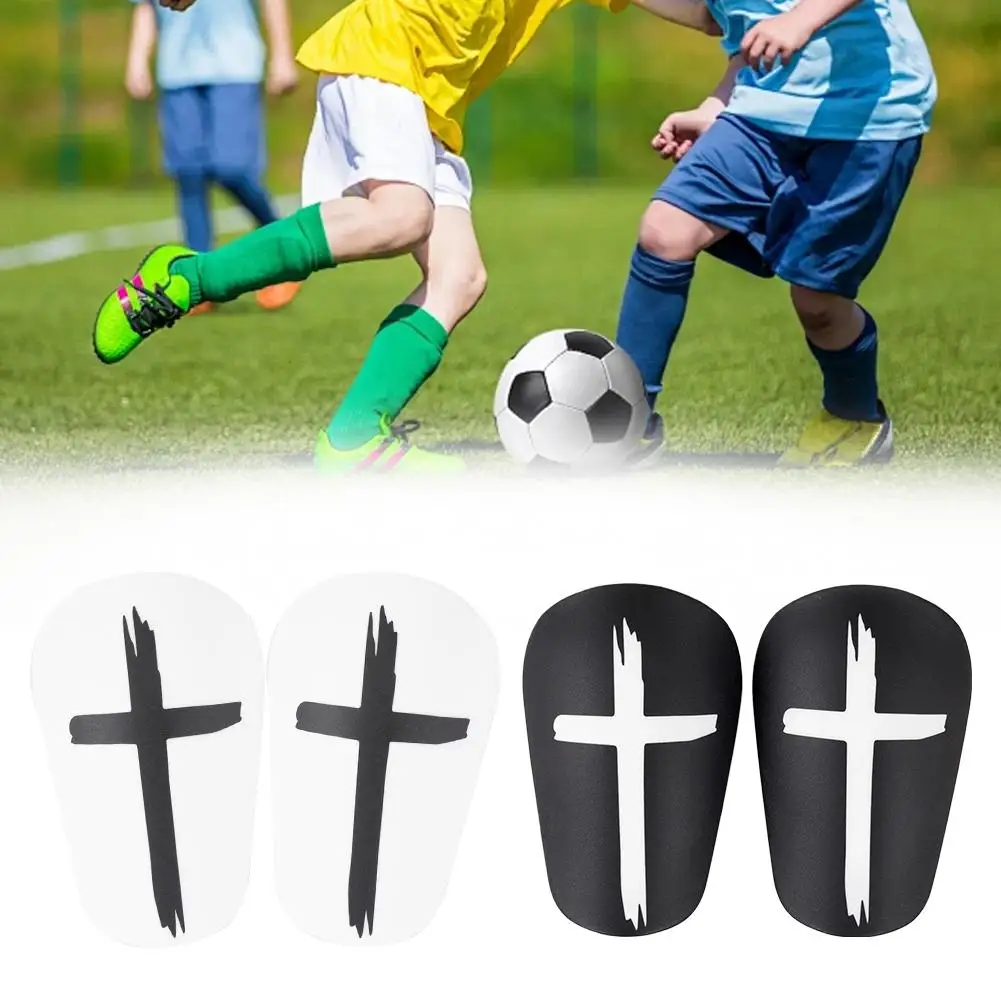 2 Buah Pelindung Kaki Sepak Bola & Bantalan Kaki untuk Latihan & Pertandingan Sepak Bola Perlengkapan Sepak Bola Esensial