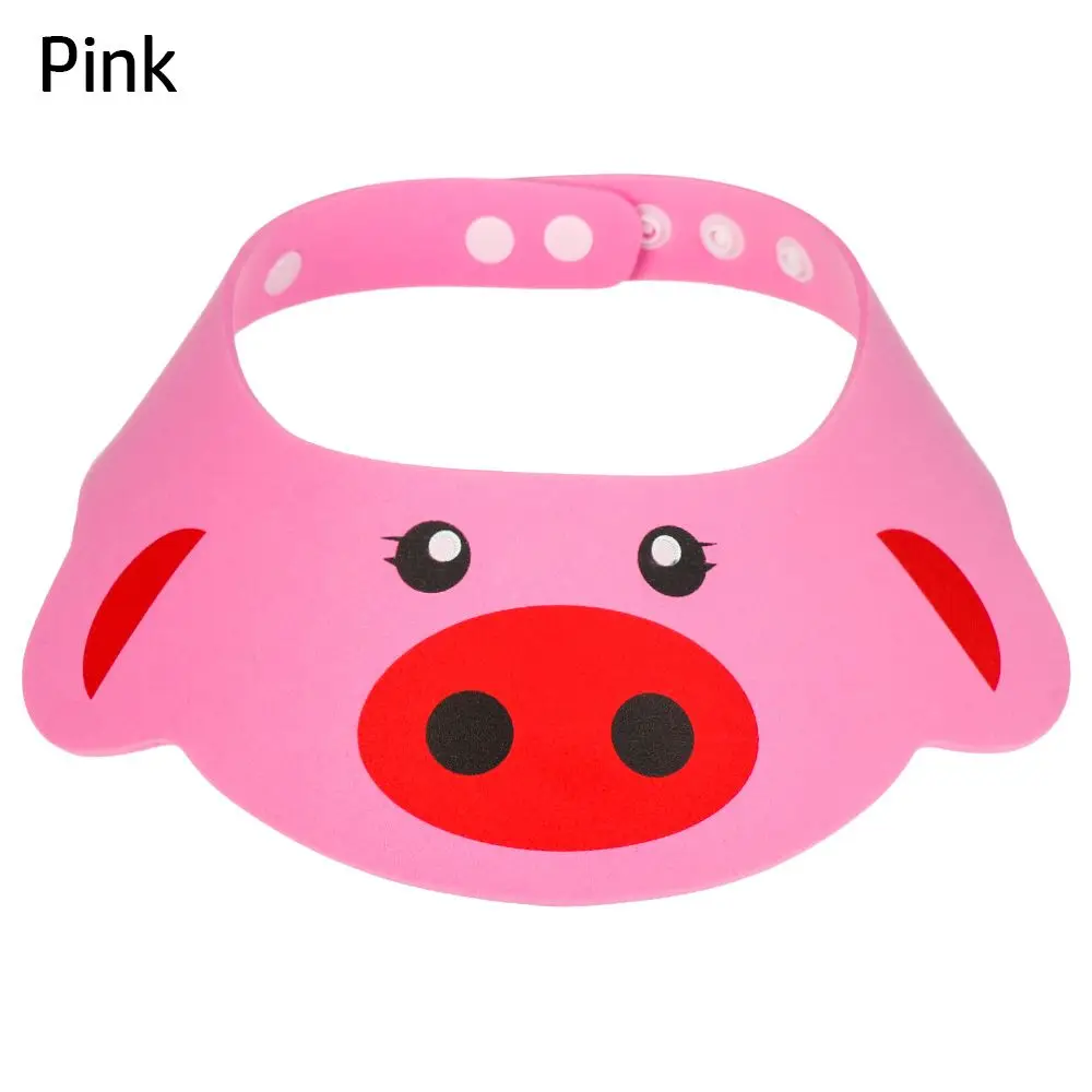 

Ear Protection Fashion Adjustable Eye Protection Portable Bath Visor Baby Shower Hat Shampoo Cap Wash Hair Shield