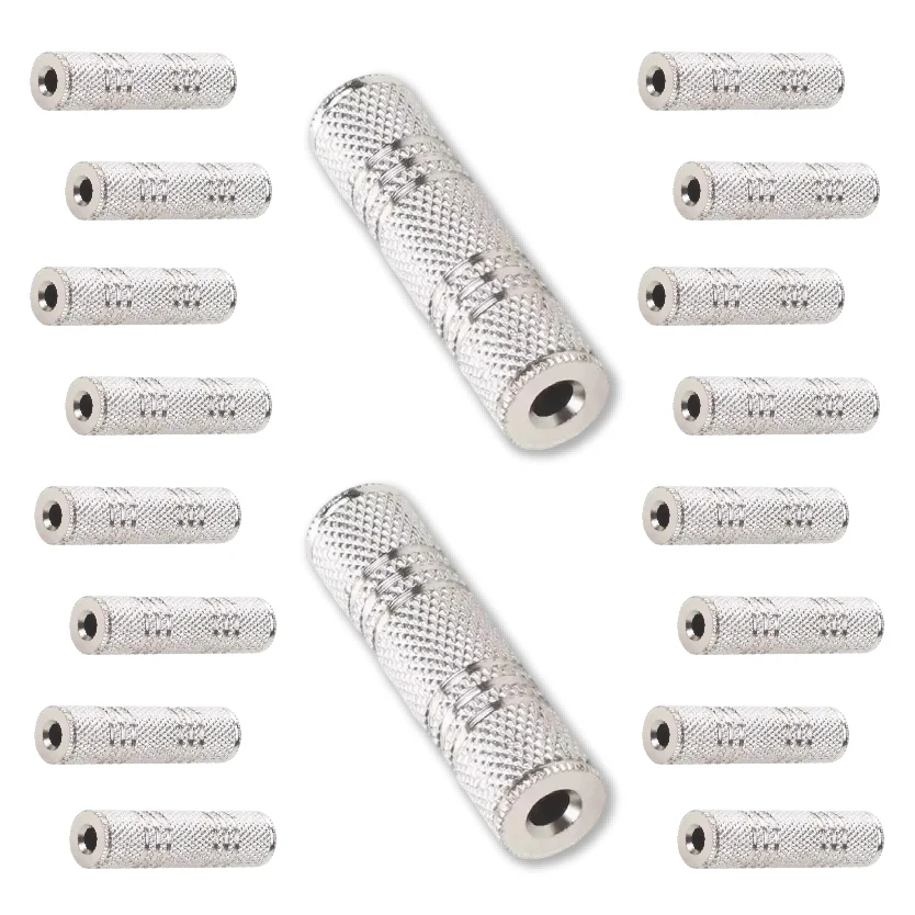 

Удлинитель 3,5 мм, стерео позолоченный гнездовой соединитель для аудионаушников, динамиков, устройств