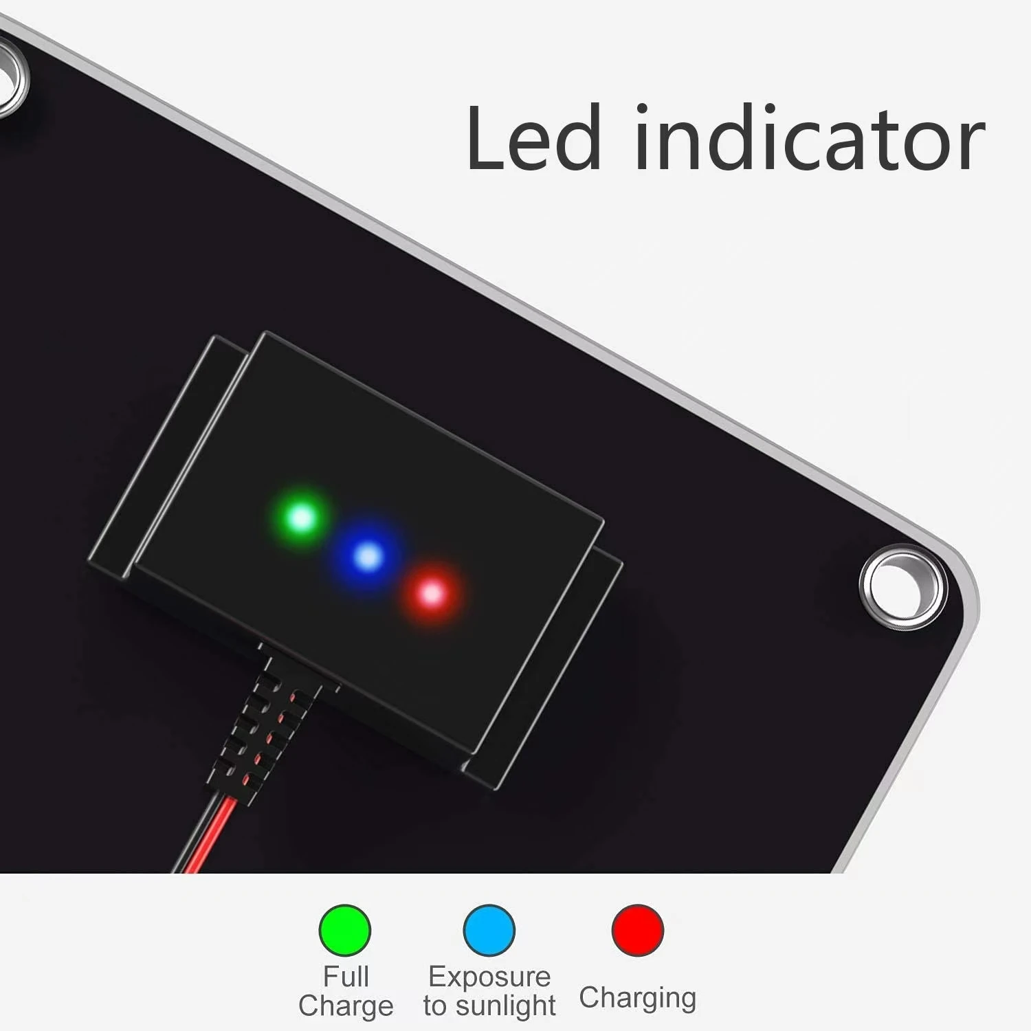 مقاوم للماء شاحن بطارية السيارة الشمسية 12 فولت لوحة طاقة شمسية مع وحدة تحكم لسيارة شاحنة قارب جزازة العشب Rv مقطورة بطارية جرار