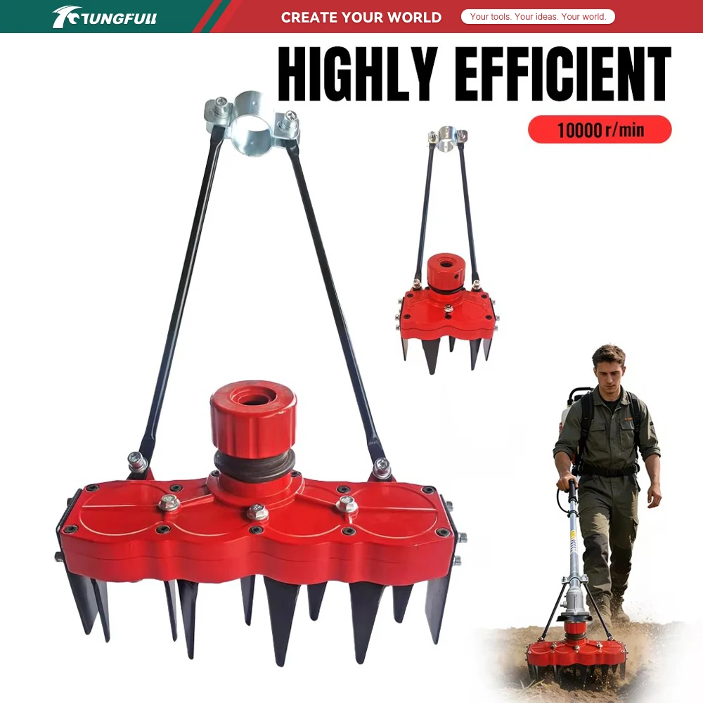 Grass Trimmer Steel Wire Garden Brush Lawn Mower Cutter Blade Garden Head Brush Garden Yard Grass Cutter Tools,Weeding Wheel