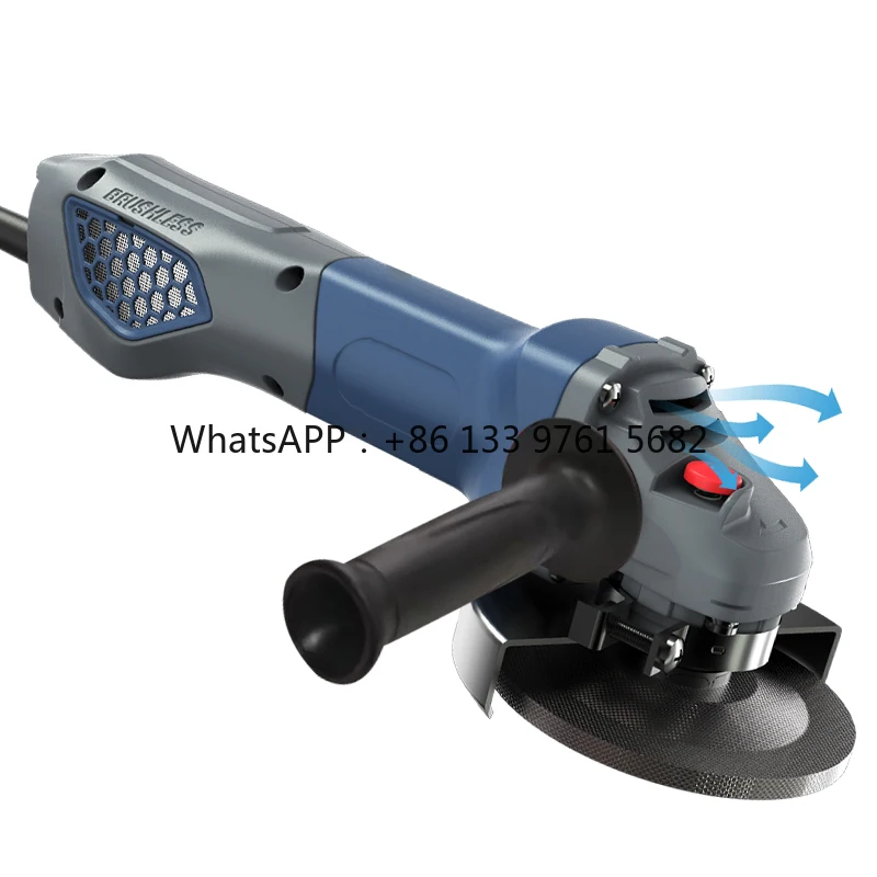 5inch Brushless Angle Grinder Mini Brushless Angle Grinder Electric Corded Angle Grinder Single Speed ​​/ Variable Speed