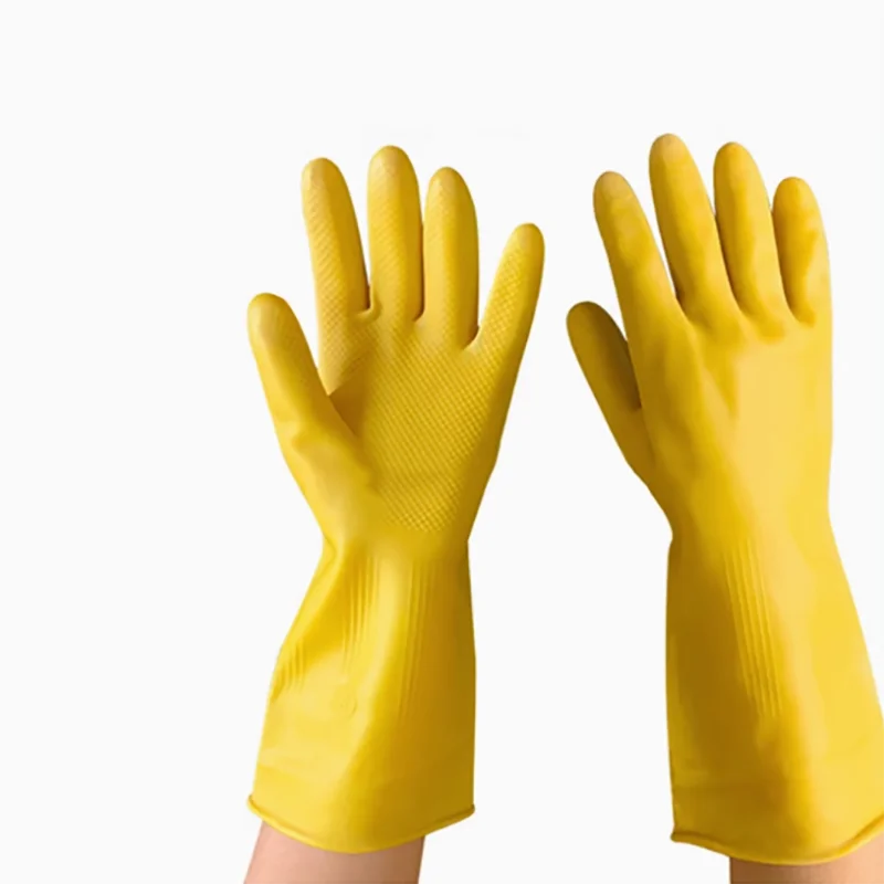 

Thickened rubber beef tendon latex gloves for labor protection work wear-resistant waterproof and non-slip durable gloves