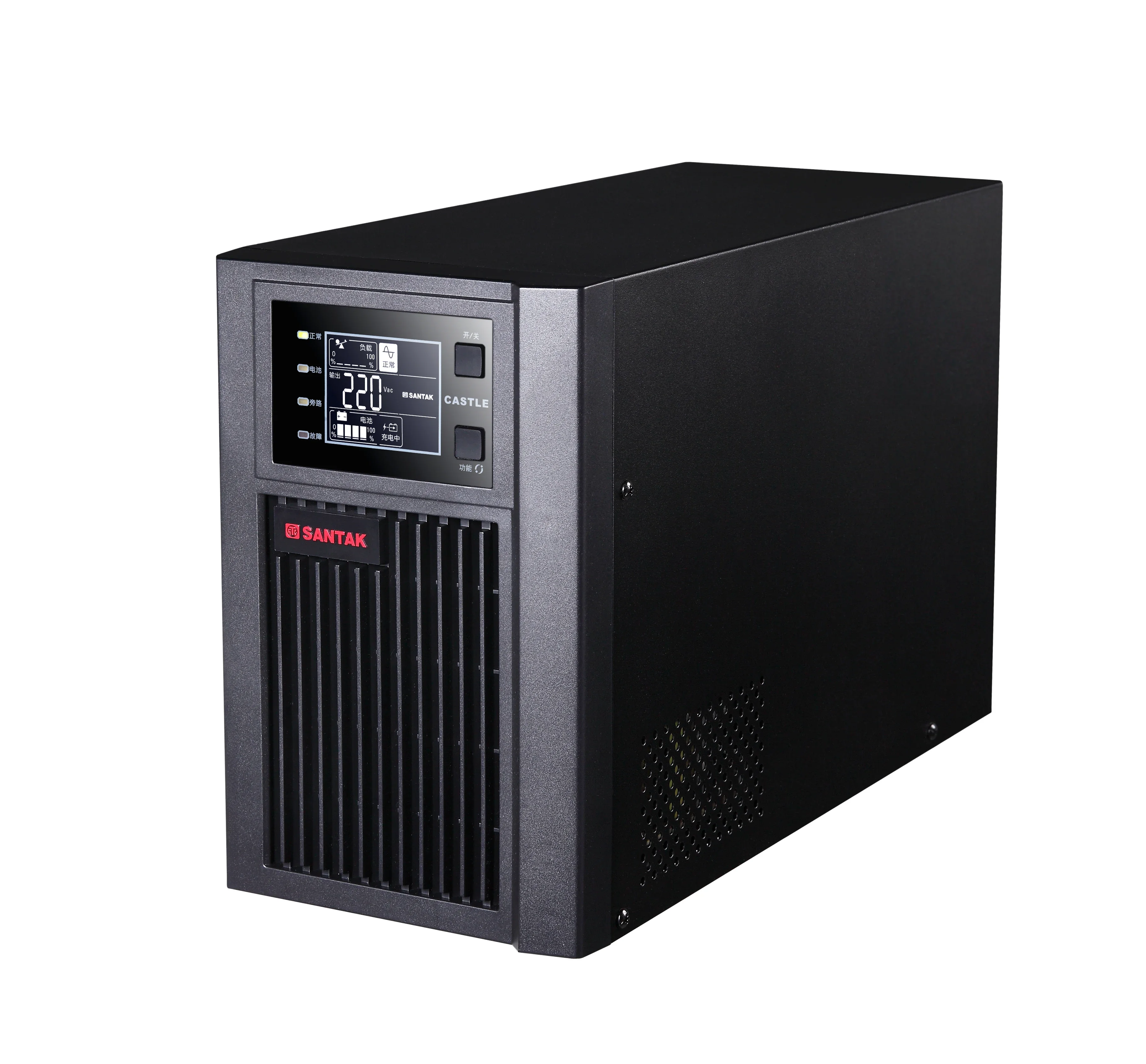 Santak 2KVA 12V high frequency online UPS pure sine wave uninterruptible power supply