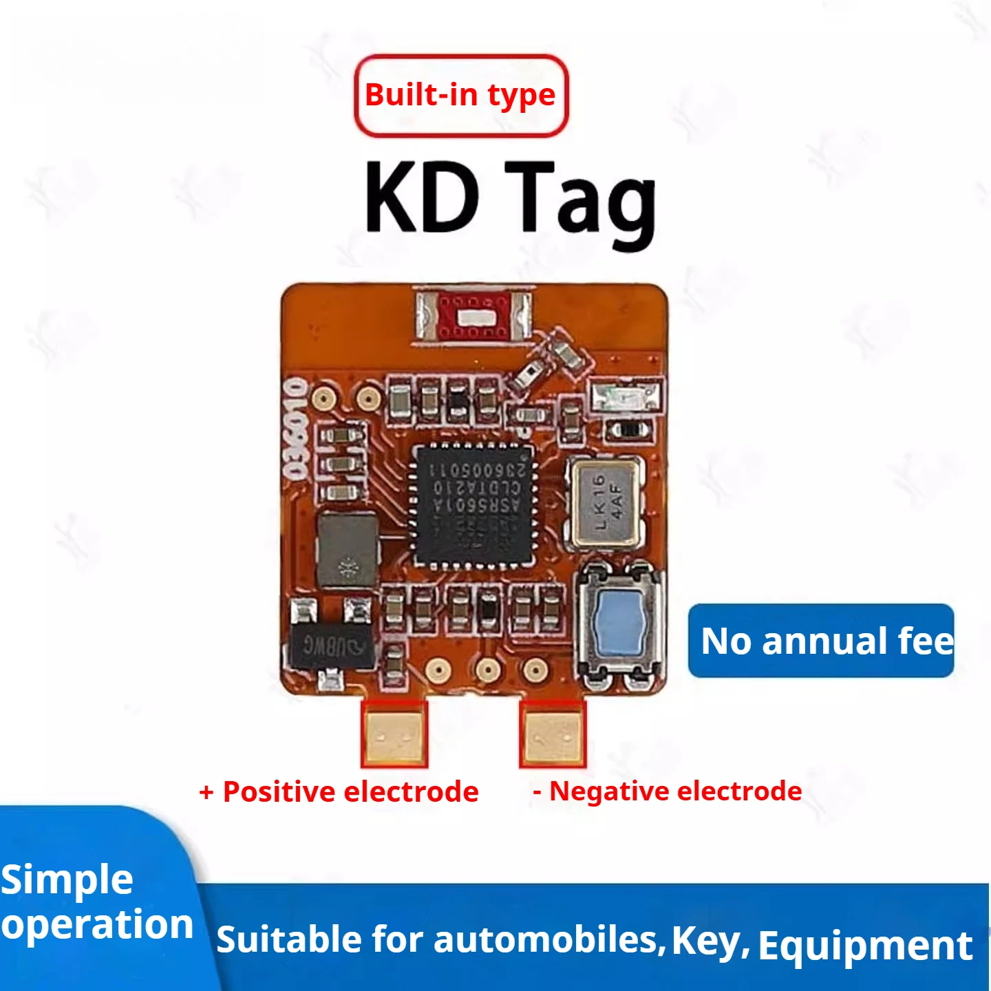 

KD TAG 03 — встроенный трекер для ключей от машины, поиска личных вещей и функции поиска предметов.