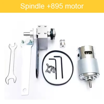 Mini-tafelzaag spindel kogellagerspindelmotor DIY houtbewerking snijspindel lagerzitting tafelzaag spindelassemblage