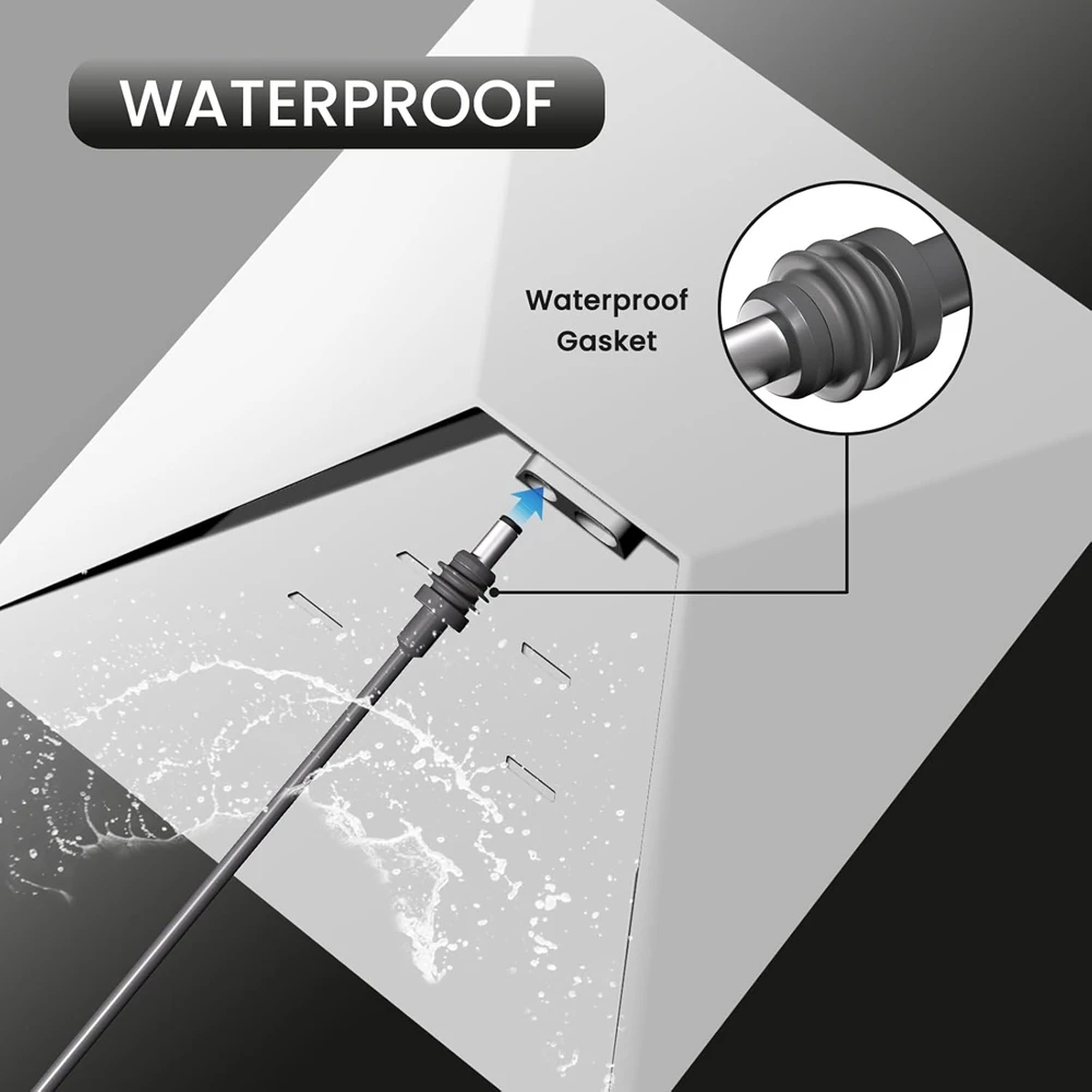 Para starlink mini cabo de extensão dc para dc cabo à prova dwaterproof água para starlink spacex mini cabo de alimentação dc 3 metros/9,84 pés