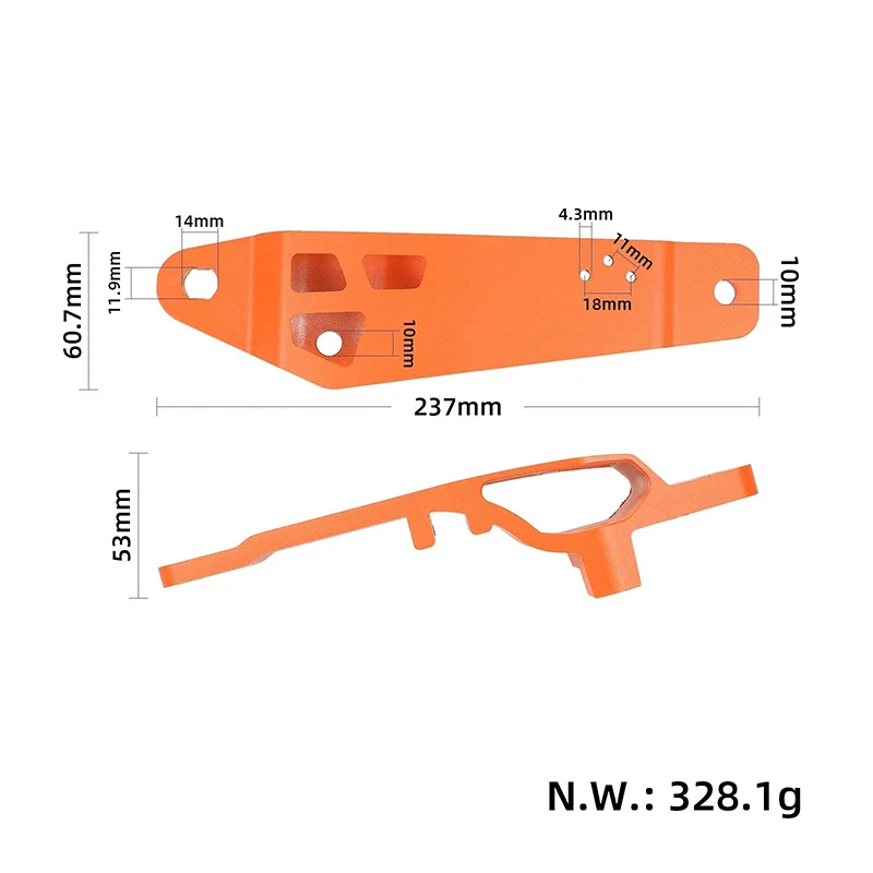 Steering Column Connection Bracket Parts For Kamikaze K1 Left Right Front Suspension Arm Electric Scooter