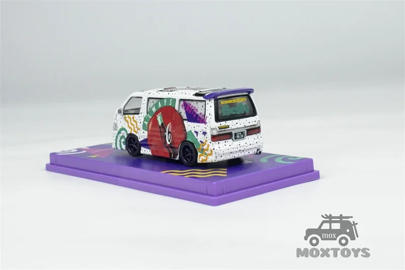 Tarmac Works 1:64 Hiace Wagon Custom Delivery Van Diecast Model Car