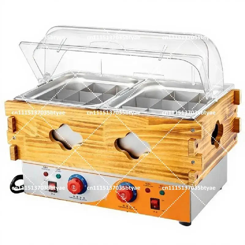 Commercial electric heating single-cylinder double-cylinder three-cylinder pot noodle cooking stove string incense equipment