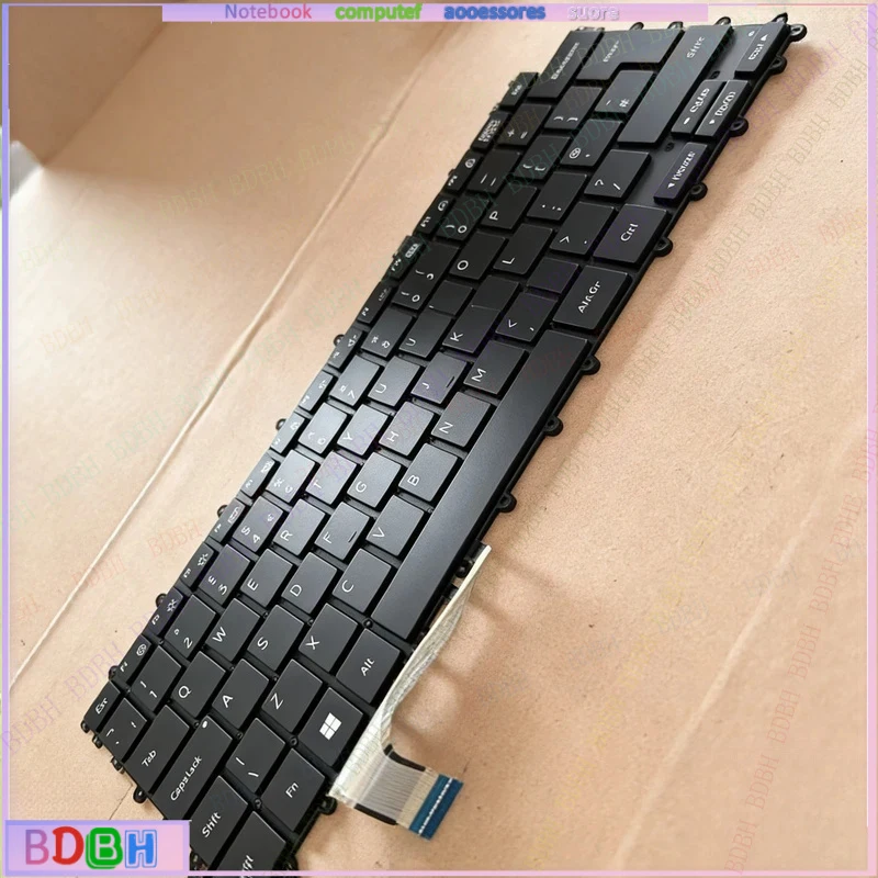 ZQ  NEW for Samsung Galaxy Book Pro 360 NT930QDB 930QDB KEYBOARD UK