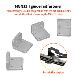 Manufacturing and DIY 3D Printer Parts Ender3 /Cr10 Y Axis Upgrade Kit  Linear Rails Fixed Fittings L Type