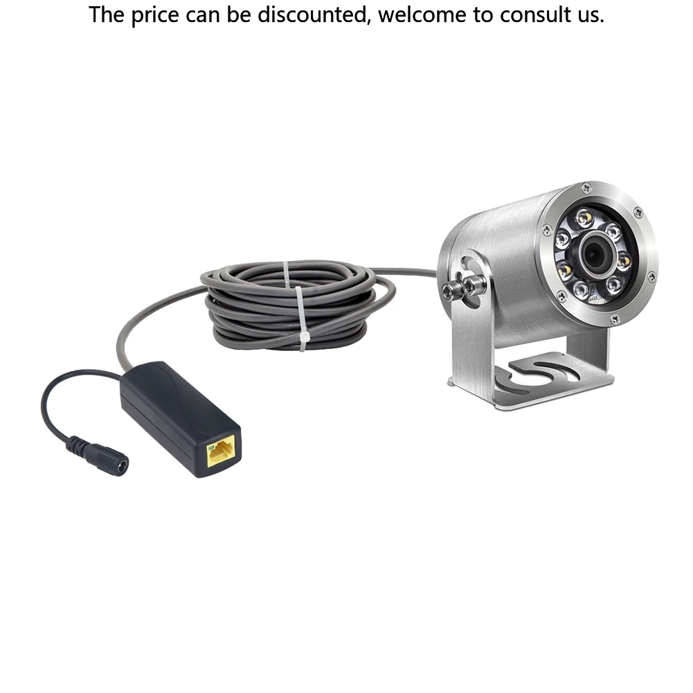 

IP68 5MP 3.6mm Electric Focus Lens Aquaculture Swimming Pool Camera And Underwater Ip Camera