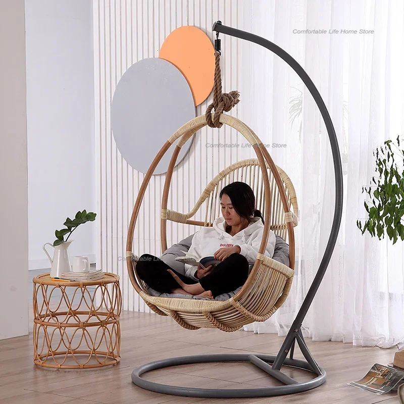 Rattan Hammocks Patio Swings Suspended For Room Garden Patio Patio Swings Hanging Rocking Chair Outdoor Furniture Trapezio LLPS