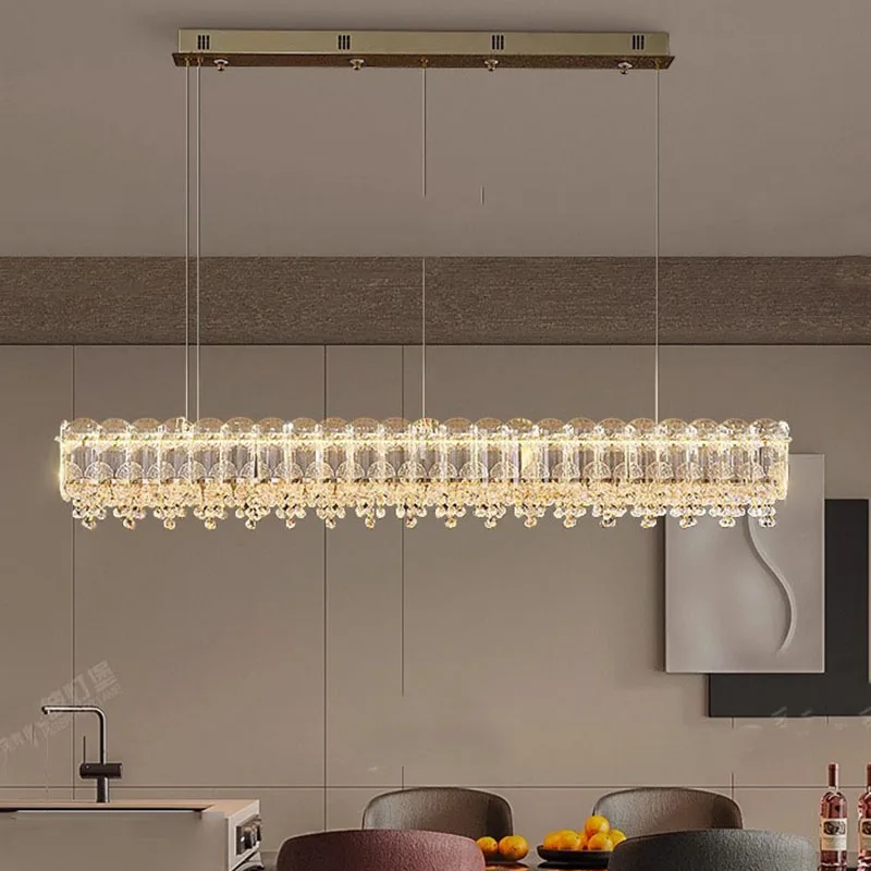 Luxury Drop-shape Crystal  living room chandelier for dining room lamp,ceiling indoor lighting home decoration