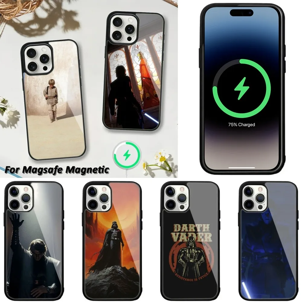 Phone Case For iPhone 15,14,13,12,11 Pro Max Plus Cases A-Anakin S-Skywalker Wireless Charging