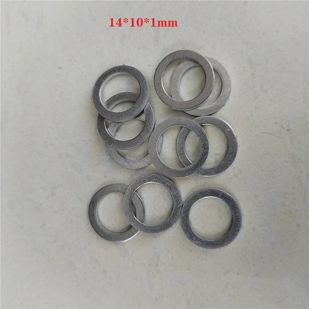 10PCS MTB Road Bicycle Chainring Bolts Gasket 0.5mm 1mm 2mm 5mm Bike Chain Wheel Screws Washer Crankset Bolt Washer Ring