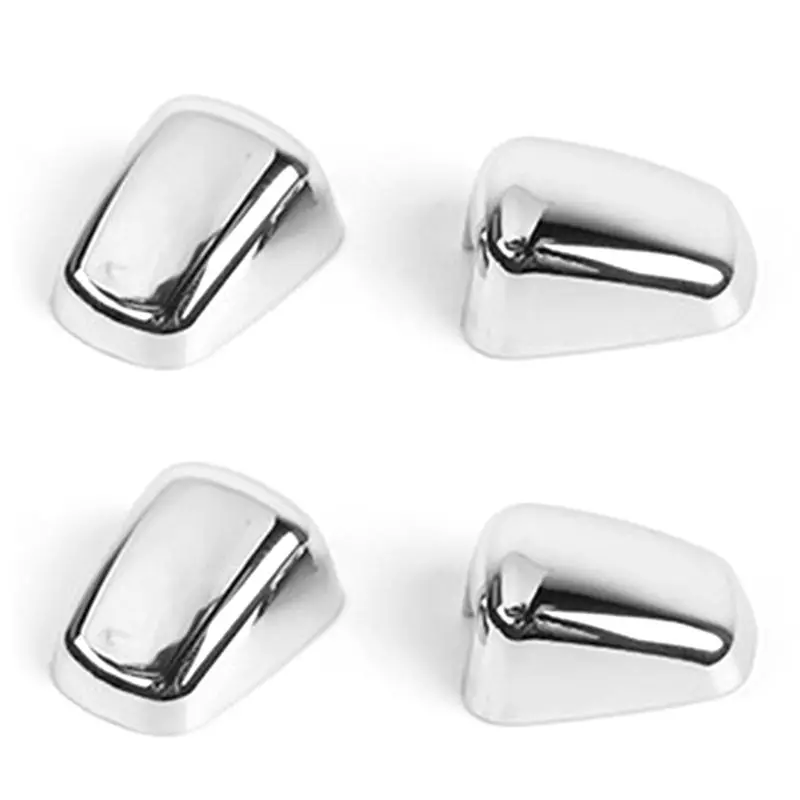 Precise 4X Chrome Front Windshield Wiper Nozzle Decoration Cover Trim For-Dodge RAM Durango -