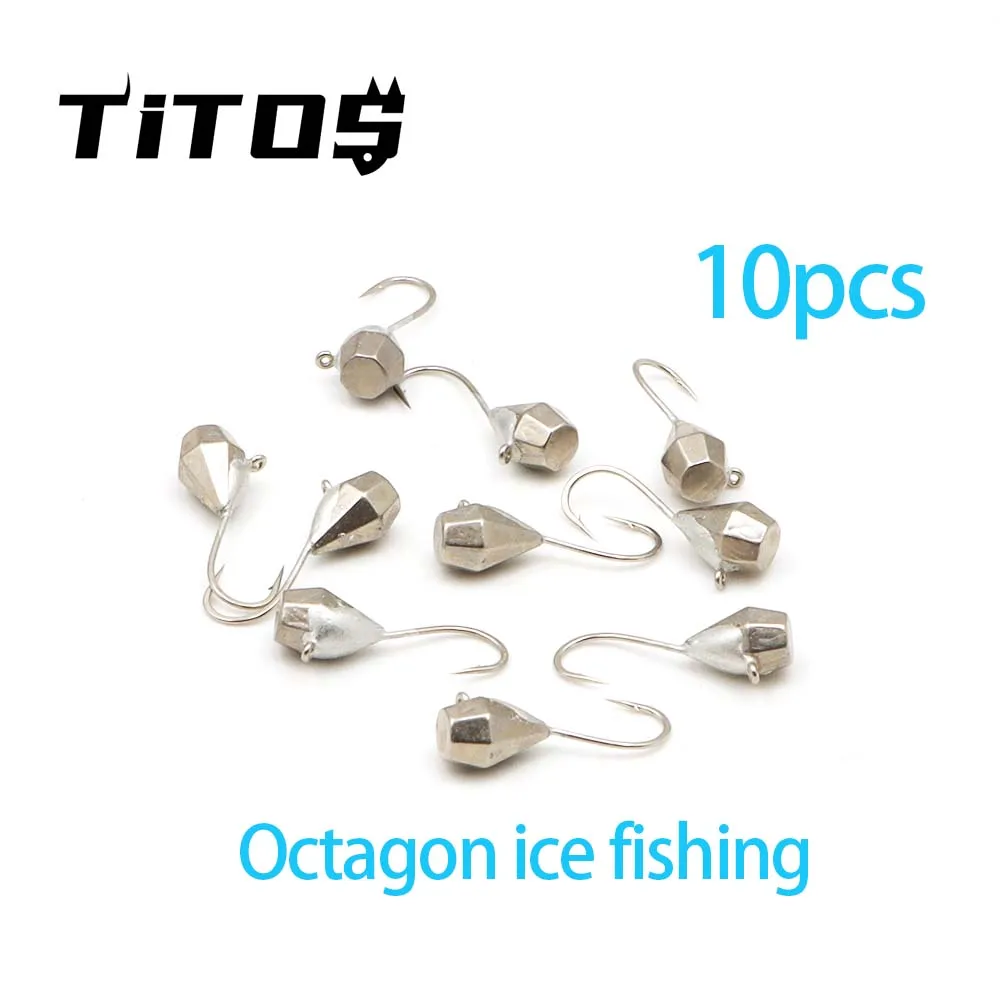 

Ice Fishing Tear Drop Jig Primary Color10pcs Tungsten Ice Fishing Hayabusa Hook Tungsten Ball Jig Head Deep Water Soft Lure