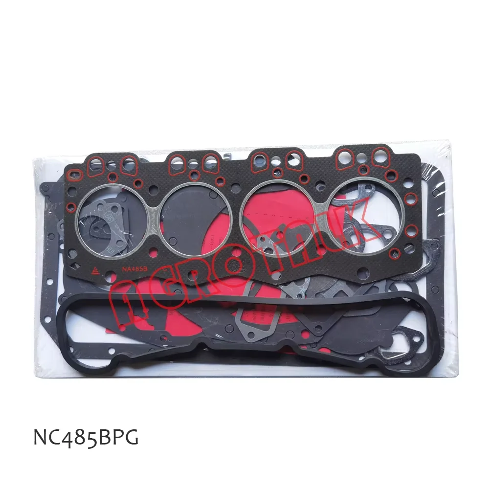 مجموعة الحشيات بما في ذلك حشية رأس الأسطوانة لـ Xinchai 490BT / C490BT؛ NC485BPG