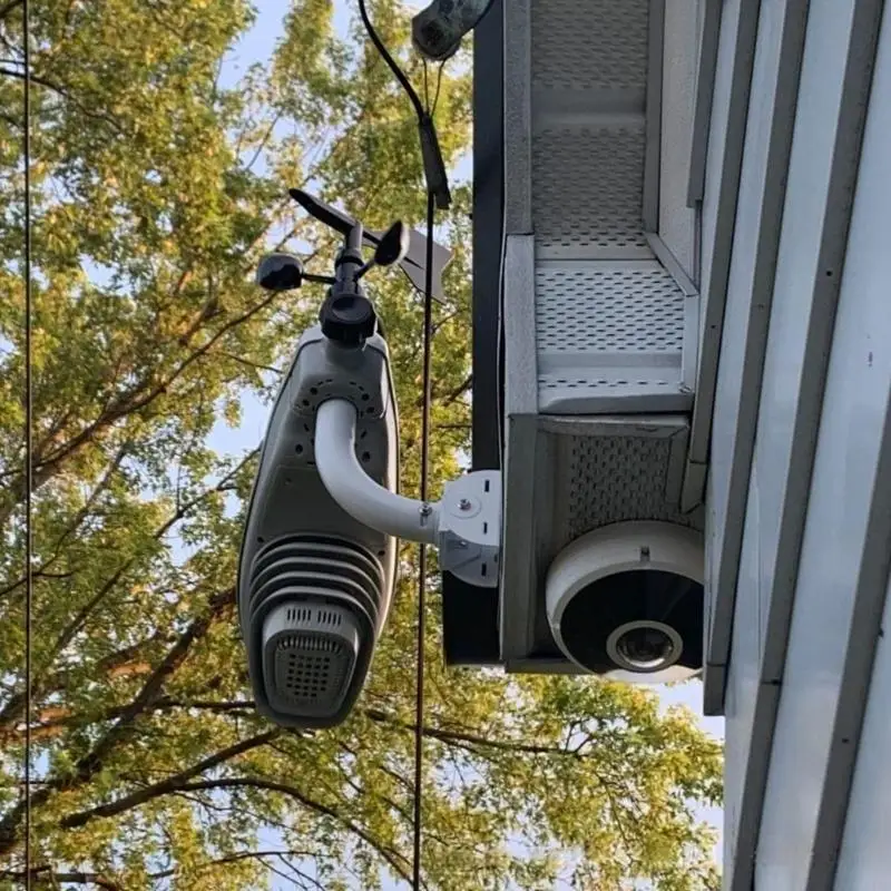 Wireless Bridge Mount Set with 2 Adjustable Iron Supports, Wall and Post Installation Hardware, and Fine Vertical and K1KF