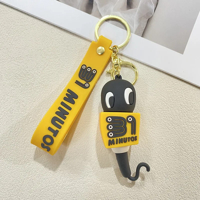 Cute Cartoon Keychain, Silicone Bag Pendant