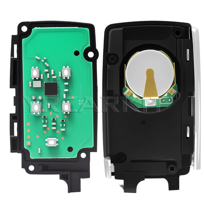 YRCARKIT 5‑Button Lonsdor Smart Remote Car Key Fob 315MHz/434MHz JK52‑15K601‑BG‑DJ Replacement Fit for Land Rover Automobile
