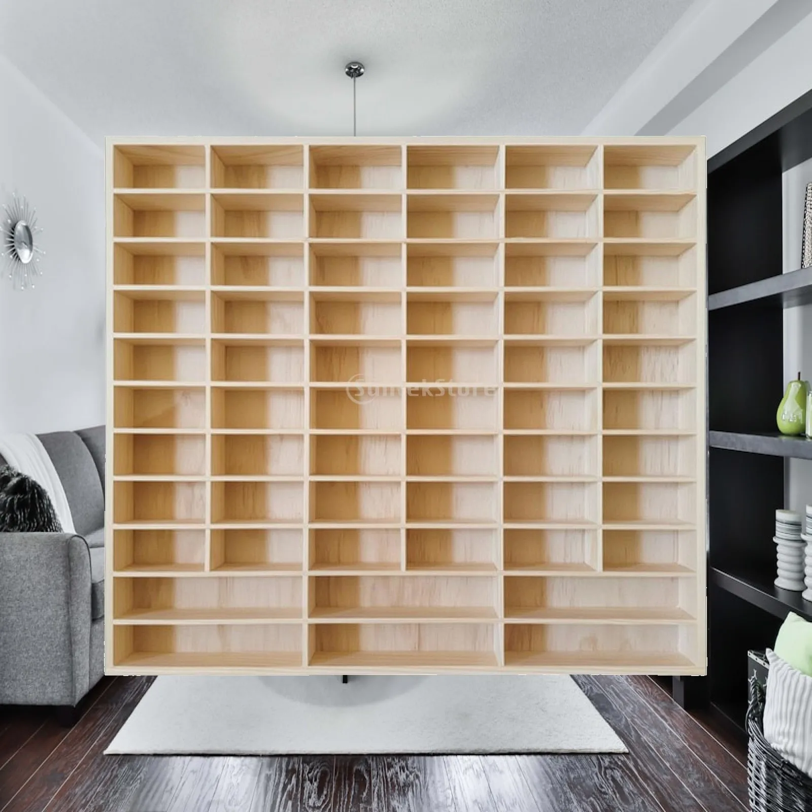 mounted-wooden-display-shelf-for-miniature-car-collection-hobby-tool-rack-organizer-with-cubby-slots-for
