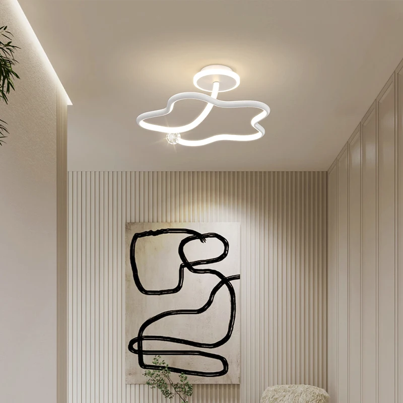 New Modern LED Ceiling Light Chandelier For Aisle Bedroom Living Dining Room Hallway Entryway Home Decor Lighting Lustre Fixture