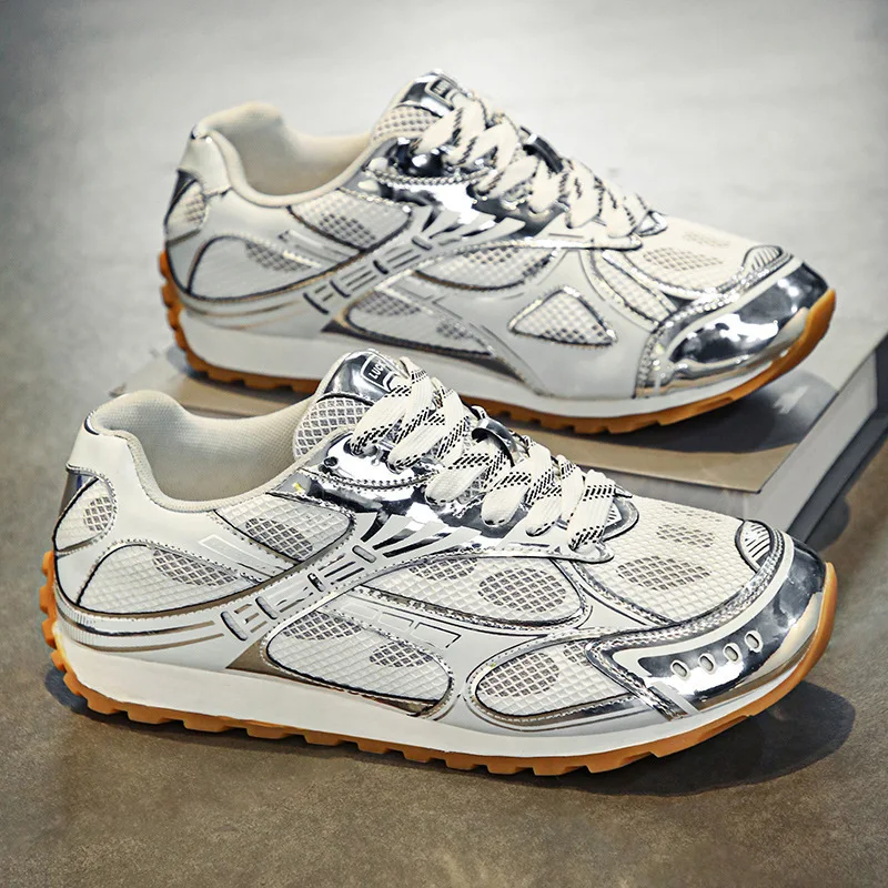 Zapatos deportivos para hombre, zapatos informales a la moda, zapatos de primavera y verano para hombre, zapatillas Retro, zapatillas universales para todas las estaciones