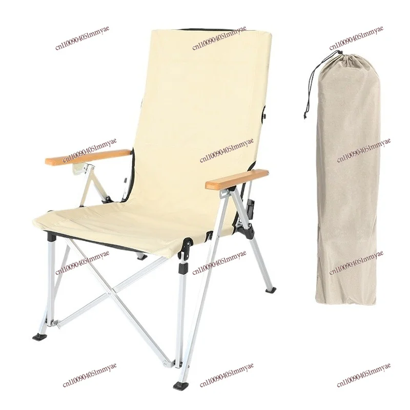 Portable Adjustable Aluminum Alloy Outdoor Folding Beach Chair Recliner Relaxing Backrest For Fishing Picnic Reclining
