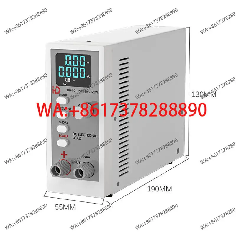DC Electronic Load Tester DH801 Single Channel Load Instrument Measurement Power Supply Battery Discharge Capacity