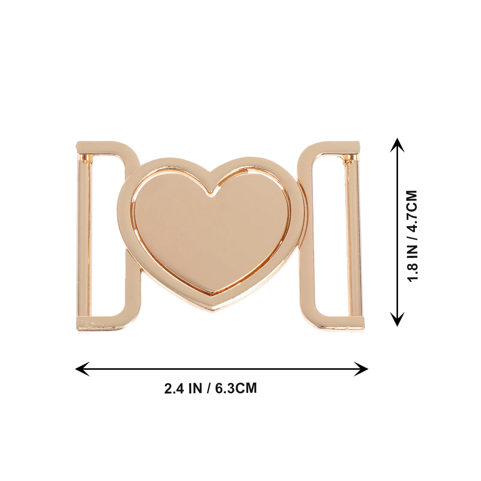 3 قطعة أبازيم حزام الخصر موصلات معدنية متشابكة تصميم بسيط عملية سلسة للمعاطف والسترات أبازيم حزام الخصر #1