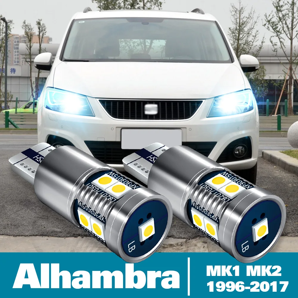 

2x LED Parking Light For Seat Alhambra 1 MK1 7V8 7V9 2 MK2 710 711 Accessories 1996-2017 2016 2015 2014 2013 2012 Clearance Lamp