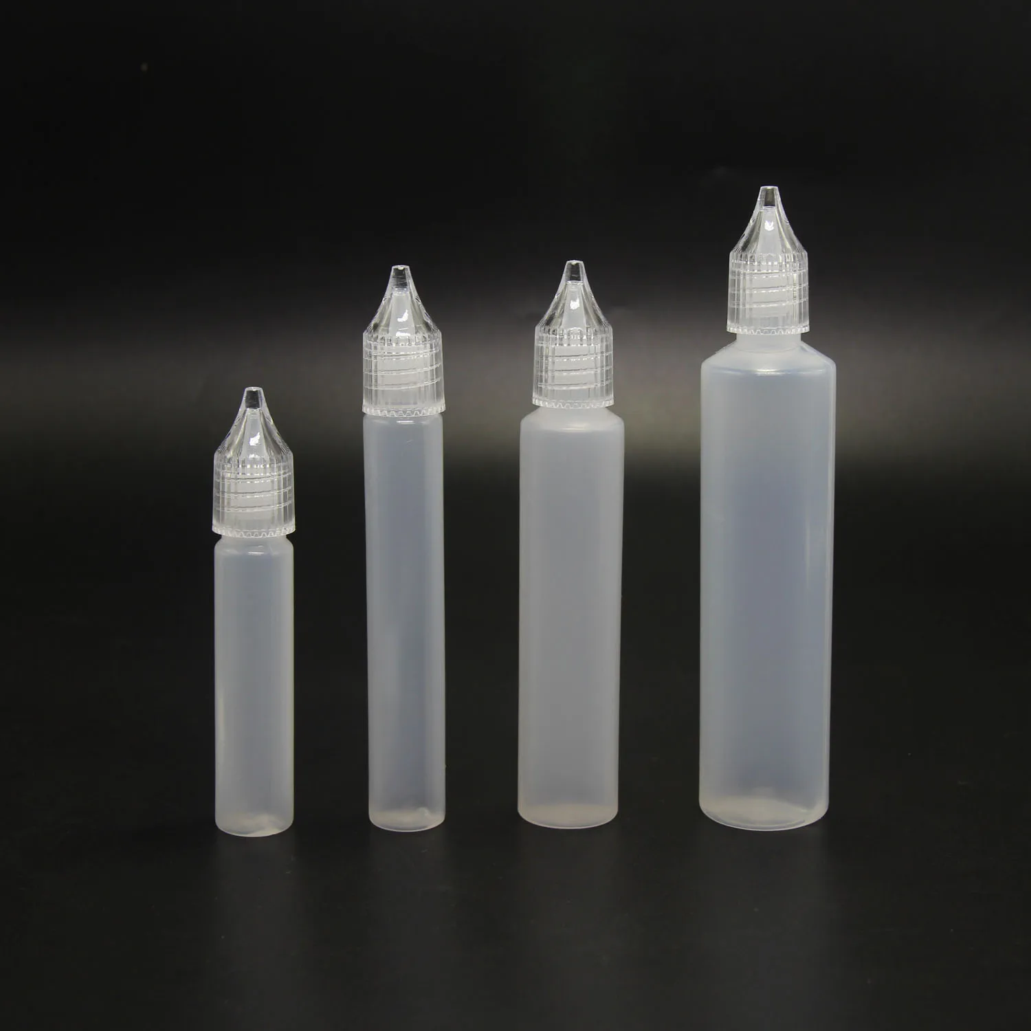 5Pcs 10/15/30/50ml Refillable Squeezable Needle Bottle Point Line Diy Polymer Clay Tools Gifts