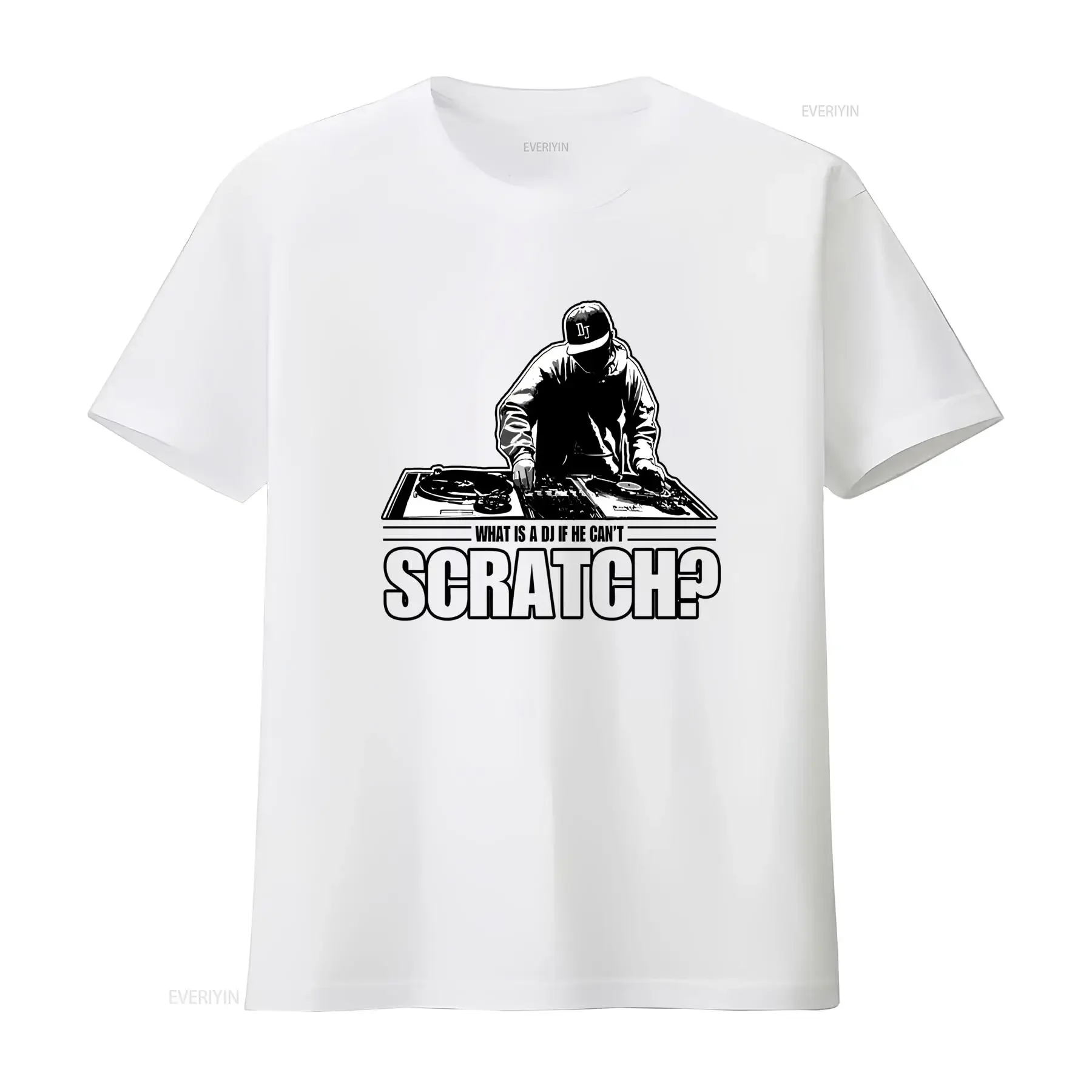 Scratch DJ T Shirt Various Colors Sizes M 2XL Technics 1200 Art Mixer What is a if He Can't Design vintage Washed Stretched