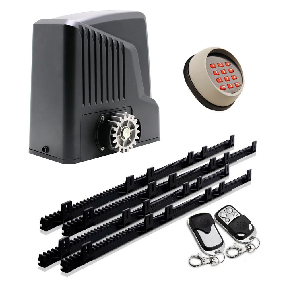 

DSR1100 24 В двигатель постоянного тока 350 Вт 1200 кг современный пульт дистанционного управления TUYA WIFI управление электрический автоматический двигатель для раздвижных ворот устройство открывания дверей супер