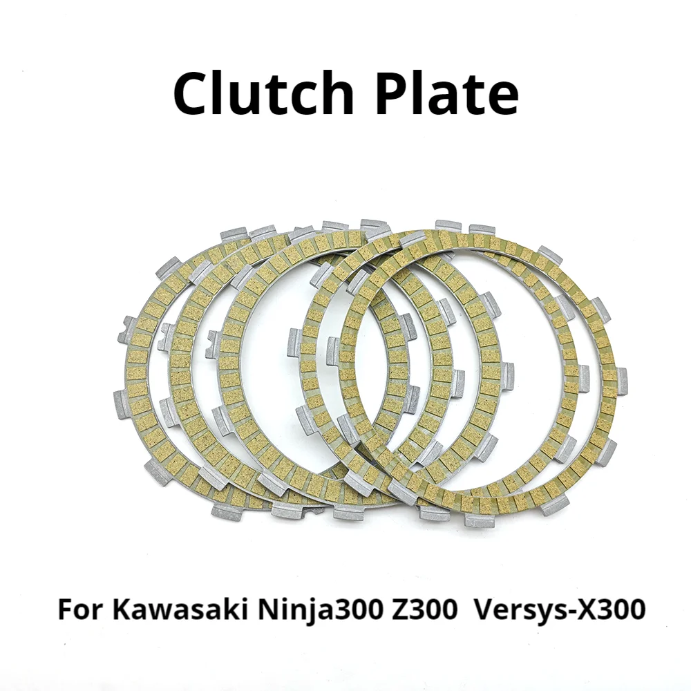 

Clutch Friction Disc Plate For Kawasaki Ninja Z 300 Ninja300 EX300 Z300 2013-2019 Versys-X 300 Versys-X300 2017-2021