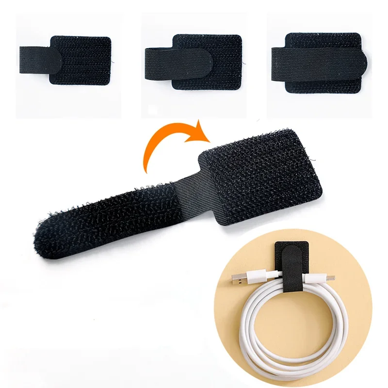 5/3/1pcs Self Adhesive Cable Ties Car Dashboard Fastener Tape Wire Wrap Organizer Phone Cable Hoder Manager Charger Cable Line