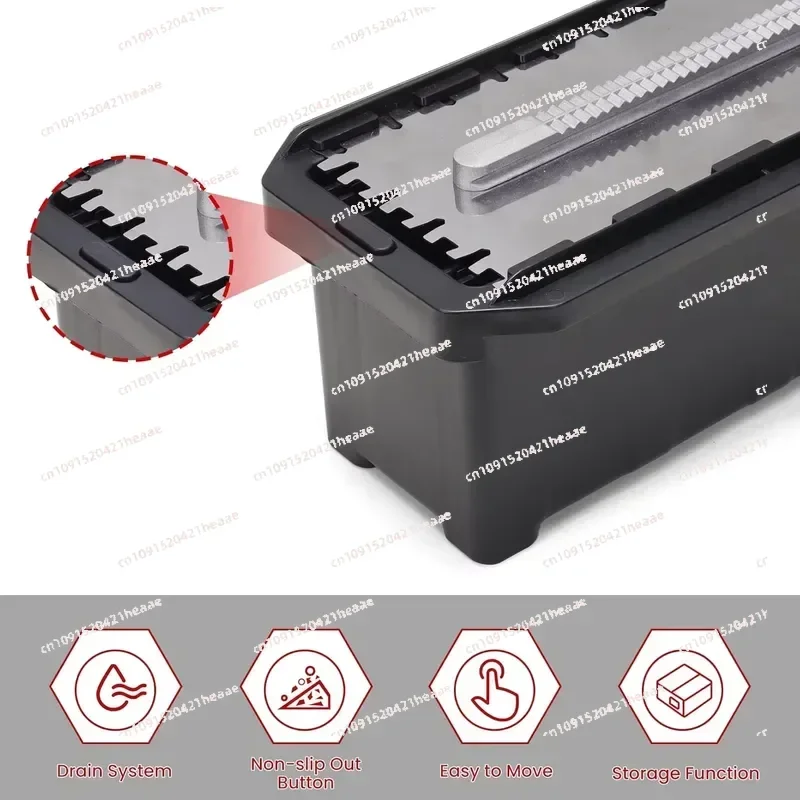 Suitable forSquare Notched Aluminum Rubber Grip Walls Floors Piece Stainless Steel Masonry Tool