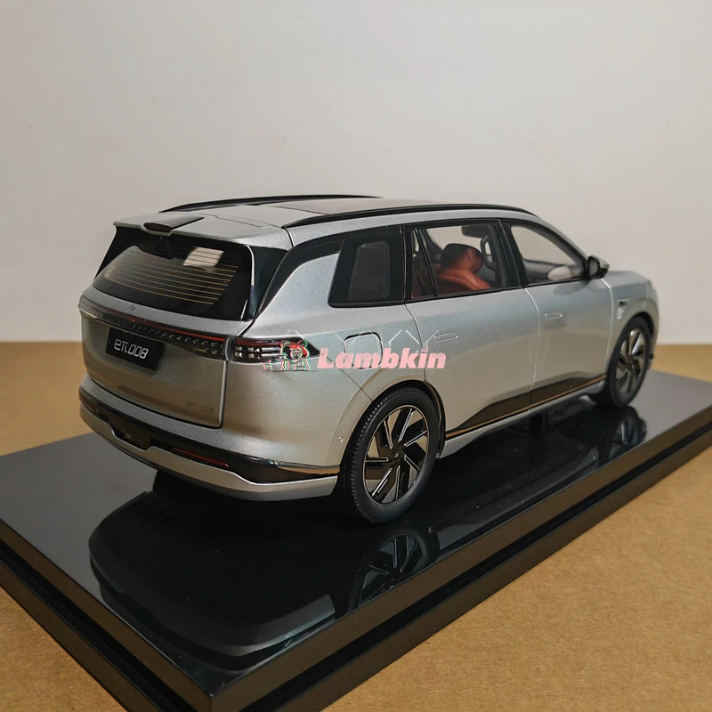 Oryginalny model samochodu Dongfeng eπ Yipai 008, nowa energia 1:18, symulacja modelu samochodu ze stopu, ozdoby