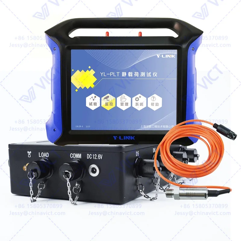 Static Load Tester Compressive Static Load Test Of Pile Foundation