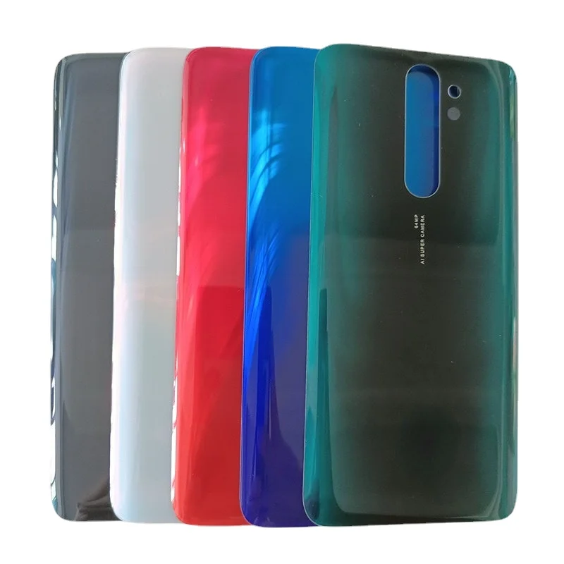 Voor Xiaomi Redmi Note 8 Pro Batterij Cover Achter Glazen Batterij Deur Vervanging Onderdelen Voor Redmi Note 8pro Back Cover