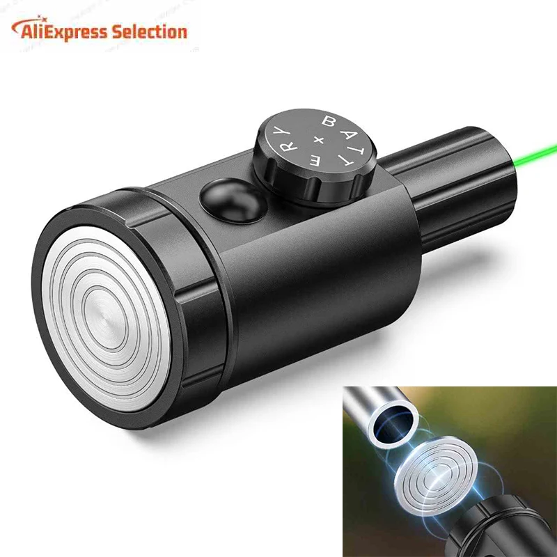 

Magnetic Bore Sight Green Laser Bore Sight Kit Multiple Caliber Professional Sighter Rifling Scratch Proof Scopes Magnetic Conne