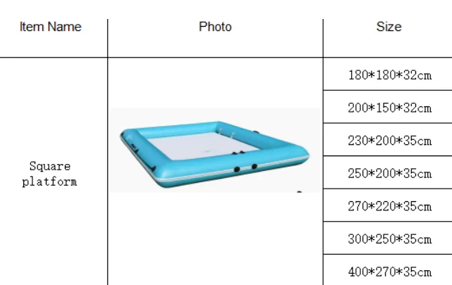 SOLAR MARINE Inflatable Floating Dock Portable Floating Platform With None Slip Surface for Fishing Swimming Boating