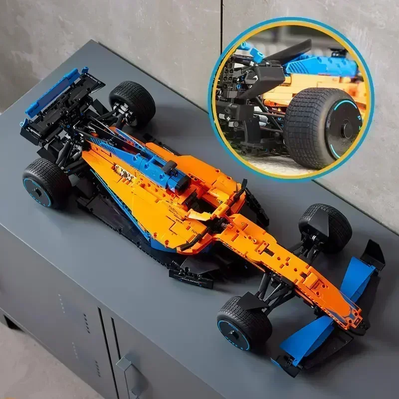 

2025 Новая серия F1 Racing F1 W14 42171 Performance MCL Formula 42141 RB20 F1 42206 SF24 F1 42207 Модель суперкара Сборка подарков