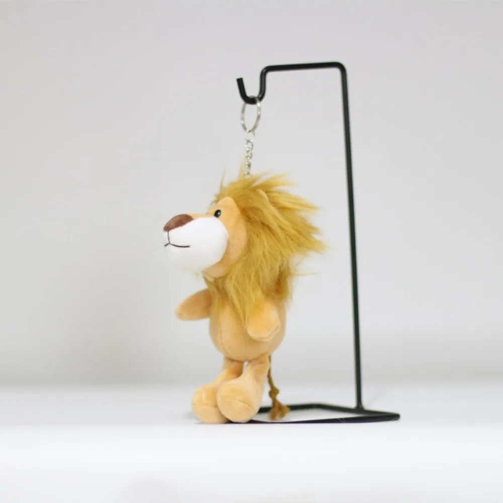 Cadeaux d'anniversaire sac pendentif ornement porte-clés girafe Lion jouets en peluche poupées en peluche Animal en peluche jouet en peluche porte-clés