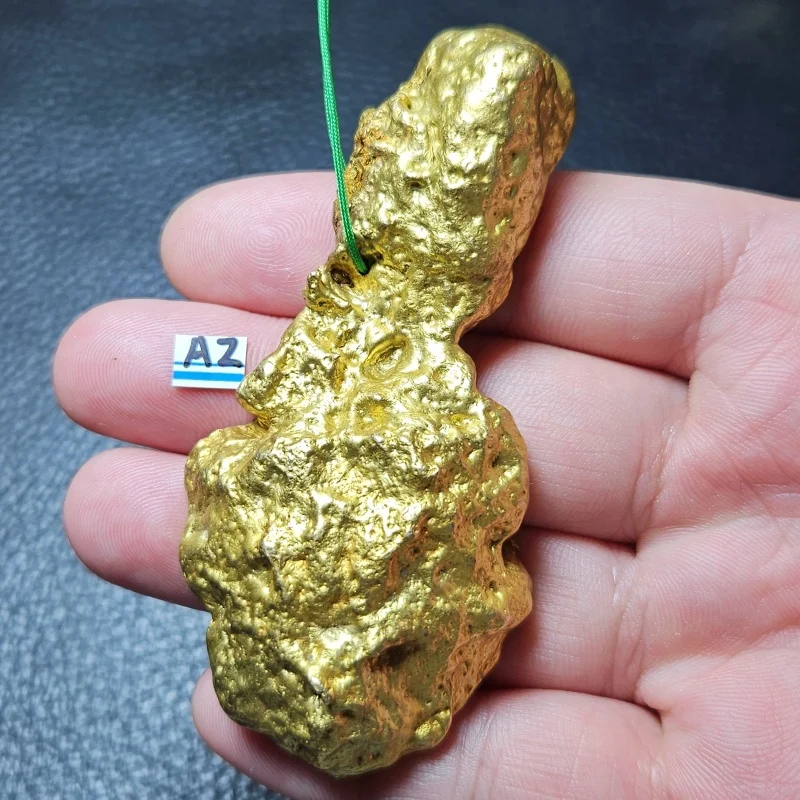

Rare Yellow Natural Xinjiang Copper Meteorite Mineral Specimen Gemstone Collection For Home Decoration